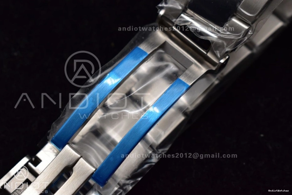 44 on A Bracelet Automatic Blue 1:1 Best Versatile Edition SS Tiffany SuperOcean TF Dial 480 1103